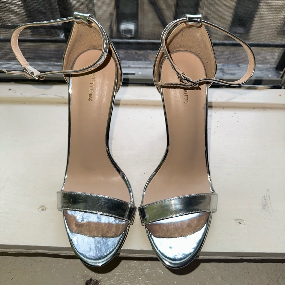 PLT Silver heels